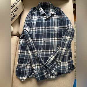 JCREW men’s flannel XL tall